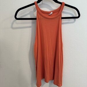 Melrose and Market Vibrant Orange Tank Top